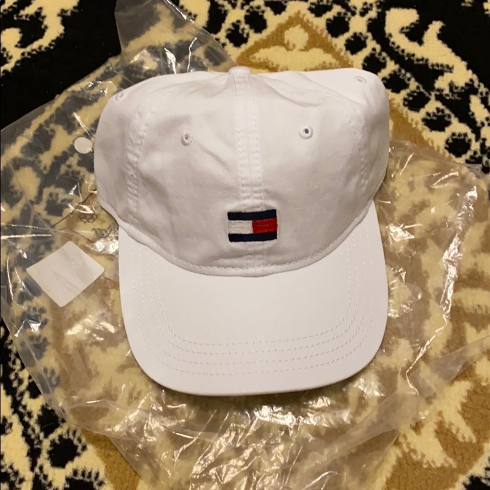 Brand New Tommy Hilfiger White Baseball Hat